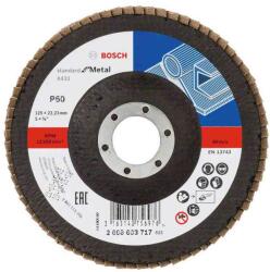 Bosch X431 legyező csiszolótárcsa, Standard for Metal, 125 mm, 22, 23 mm, 60 2608603717 (2608603717)