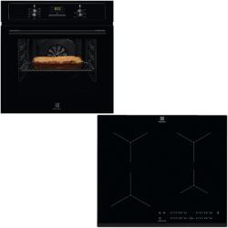 Electrolux EOF3H50BK+ EIT61443B Sütő + indukciós főzőlap szett (EOF3H50BK+ EIT61443B)