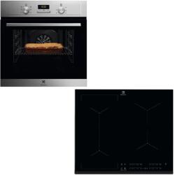 Electrolux EOF3H00BX +EIV634 Sütő+indukciós főzőlap szett (EOF3H00BX +EIV634)