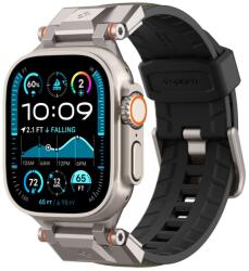 Spigen Durapro Armor Apple Watch 6 / 7 / 8 / 9 / 10 / Se / Ultra 1 / 2 (44 / 45 / 46 / 49 mm) Katonai zöld szíj
