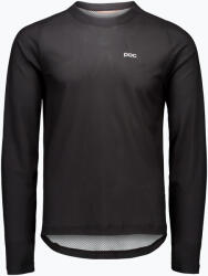 POC Férfi kerékpározás hosszú ujjú POC Motion Air Jersey uránium fekete