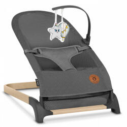 Lionelo June Air pihenőszék - Grey Graphite Grey Graphite