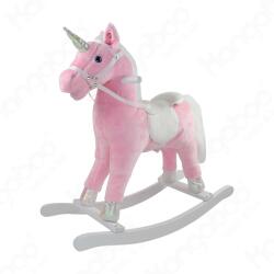 YOYO ROCK Unikornis hintaló hanggal - max. 50kg-ig rózsaszín