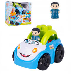 MalPlay Blocks Car autó 40 db építőelemmel