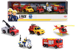 Fireman Sam Sam a tűzoltó járművek 5 db-os
