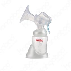 Nuby kézi mellszívó széles nyakú cumisüveg tartállyal
