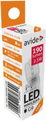 Avide LED 2.5W G9 NW 4000K (ABG9NW-2-5W) - alphadenthigienia