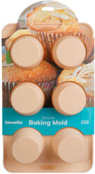 Bewello Szilikon sütőforma - muffin - 30 x 18 x 4, 2 cm (57532P) - deconline