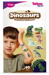 TyToo TyToo: Dinoszauruszos tetoválás matrica szett 40db-os