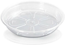 Prosperplast Coubi Műanyag Virágtartó Alátét 36 cm Átlátszó, 10db-os csomag (PPC360-CS99G)