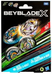 Hasbro Beyblade X: Duall Pack Bite Crock 3-60LF vs- Sting Unicorn 4-60P pörgettyű szett - Hasbro