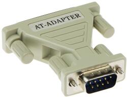 ACT AB9146 D-sub Adapter 9 pole Male to 25 pole Female with Molded Body Grey (AB9146)