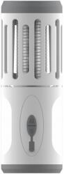 Platinet LED Hordozható újratölthető lámpa rovarcsapdával LED/6W/1800 mAh IPX4 fehér/szürke PMKL60 (PL0619)