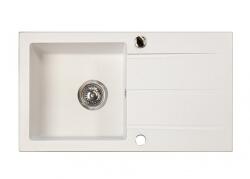 Marmorin Isao 1 Medencés Mosogató Csepegtetővel 780x435x170 White