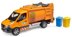 BRUDER Kereskedelmi járművek - MB Sprinter Municipal, kukásautó (02682)