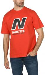 Nautica Wessix T-Shirt férfi rövid ujjú póló - piros M vörös