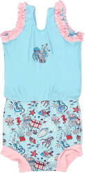 Splash About Gyermek egyrészes fürdőruha Splash About Happy Nappy Hidden Treasure 2XL kék