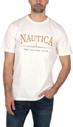 Nautica Aster T-Shirt férfi rövid ujjú póló - fehér L fehér