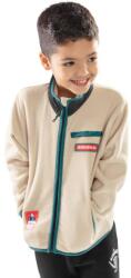 SIROKO Kids Winter sports Gyermek fleece kabát Spy Bézs 135-140cm9-10A bézs