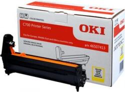 OKI C712 dobegység Sárga 30000 oldalra (46507413) - tonerpiac