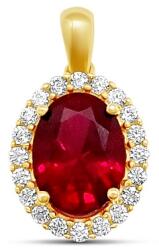 ÉkszerM Arany Köves Medál AU 91043