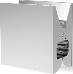 DECOR WALTHER Suport pentru prosop Pinch pătrat 5 cm crom (0907200)