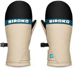 SIROKO Kids Winter sports Gyerek snowboard és sí kesztyű télen Terrafrost Bézs bézs