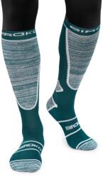 SIROKO Men & Women Winter sports Sí zokni DAFFY Green Ducky Kék XS/S kék|zöld