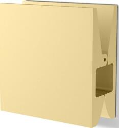 DECOR WALTHER Suport pentru prosop Pinch pătrat 10 cm auriu mat (0907382)