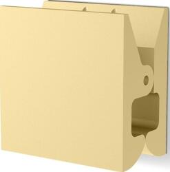 DECOR WALTHER Suport pentru prosop Pinch pătrat 5 cm auriu mat (0907282)