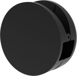 DECOR WALTHER Suport pentru prosop Pinch rotund 10 cm negru mat (0907560)