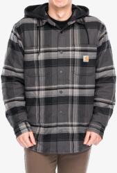 Carhartt Cămaşă Carhartt Flannel Sherpa-Lined Shirt Jac - black