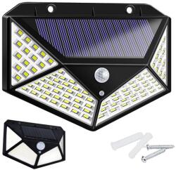 VG 100 LED-es mozgásérzékelős, napelemes LED lámpa, rögzítőkkel, VG (01728)
