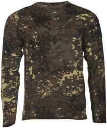 Mil-Tec hosszúujjú pamutpóló, flecktarn