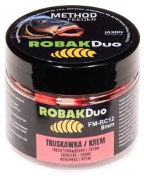 JAXON robak duo strawberry/cream 25g 8mm (FM-RC12)