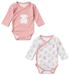 Tous pamut baba body Colors 2 db Colors. 2109 - rózsaszín 75-80
