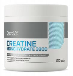 OstroVit Creatine Monohydrate 3300 Mg 120 Kaps Kreatin Monohidrát (Kreatyna czysta bez dodatków w kapsułkach)