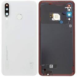 Huawei P30 Lite 2020 - Akkumulátor Fedőlap (Pearl White) - 02352PML Genuine Service Pack, White