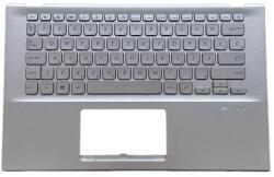 ASUS Vivobook 14 X412FA X412FJ X412UA X412DA S412FA A412DA A412FA series 90NB0KP1-R31HU1 háttérvilágítással (backlit) ezüst (silver) burkolattal (topcase) magyar (HU) laptop/notebook billentyűzet gyári