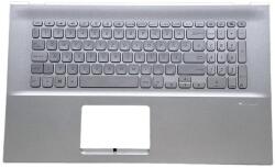 ASUS VivoBook 17 X712JA X712FA A712FA F712FA K712JA series 90NB0L61-R33HU0 háttérvilágítással (backlit) ezüst (silver) burkolattal (topcase) magyar (HU) laptop/notebook billentyűzet gyári