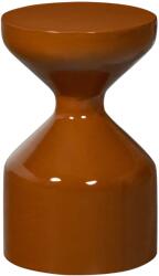 WOOOD Barna fém tárolóasztal Doyn 30 cm (374050-T)