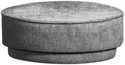 WOOOD Sötétkék kárpitozott Pearlo puff 80 cm (375149-DM)