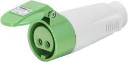 Gewiss Priza Mobila Dreapta IP44 3P 16A 20-25V Si 40-50V 100-200Hz Verde 4H Cablaj Cu Surub Gewiss GW62069 (GW62069)