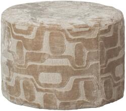 WOOOD Bézs kárpitozott Falton puff 60 cm (374030-N)