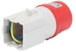 Gewiss Adaptor De Sistem De La Industrial La Casnic Priza 3P+N+E 16A 400V Ac 50/60Hz Fiting Pentru Gama De Sisteme Cu 2 Module Gewiss GW64207 (GW64207)