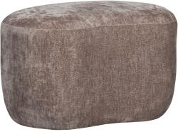 WOOOD Barna-szürke kárpitozott Popule puff 46 cm (801431-T)