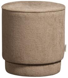 WOOOD Világosbarna kárpitozott Pearlo puff 40 cm (375131-MM)