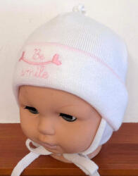  Minimanó kötött sapka pamuttal bélelve (38-40) Be smile