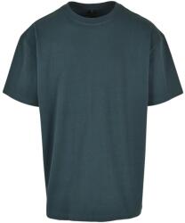 Build Your Brand Férfi póló Heavy Oversize Tee - Palackzöld | XS (BY102-1000343214)