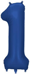 PartyDeco S. r. o 1. szám, fólia lufi, 86 cm, kék